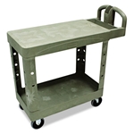 Heavy-Duty Flat-Shelf Utility Carts 