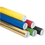 Colored Mailing Tubes 
