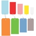 13 PT Shipping Tags Colored Pre-Wired - 13 PT Shipping Tags Colored Pre-Wired
