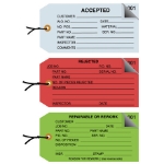 Inspection Tags - 2 Part Pre-Strung 