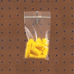 Reclosable Poly Bags - w/Hang Hole - 4 Mil 