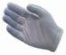 Cleanteam Cut &amp; Sewn Inspection Gloves, 40 Denier Tricot Fabric, Two Piece Pattern, Rolled Hem, Without Set-In Thumb, Men's Dz        - 98-740/L