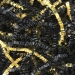 10 lb. Black and Gold Metallic Blend Crinkle Paper - CPB10GG