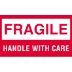 3 X 5 - Fragile - Handle With Care Labels 500/Roll