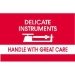 3 X 5 Delicate Instruments Handle With Great Care 500/Rl - DL1340