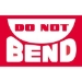 3 X 5 - Do Not Bend Labels 500/Roll - DL1400