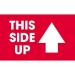 3 X 5 - This Side Up Labels 500/Roll - DL1481