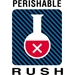 4 X 6 - Perishable Rush Labels 500/Roll - DL1600