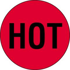 2 X 2 - Hot (Fluorescent Red) Labels 500/Roll - DL1730