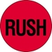 2 X 2 - Rush (Fluorescent Red) Labels 500/Roll - DL1740