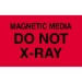 3 X 5 - Magnetic Media Do Not X-Ray Labels 500/Roll - DL2461