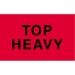 3 X 5 - Top Heavy Labels 500/Roll - DL2721