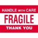 4 X 6 - Fragile - Handle With Care Labels 500/Roll - DL3182