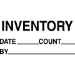 3 X 5 - Inventory - Date, Count, By Labels 500/Roll     - DL3241