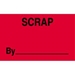 3 X 5 - Scrap By Labels 500/Roll - DL3361