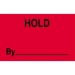 3 X 5 - Hold By Labels 500/Roll - DL3401
