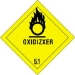 4 X 4 - Oxidizer - 5.1 Labels 500/Roll - DL5160