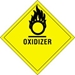 4 X 4 - Oxidizer Labels 500/Roll - DL5820