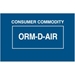 1-3/8 X 2-1/4 - Consumer Commodity ORM-D-Air Labels 500/Roll - DL7010