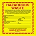 6 X 6 - Hazardous Waste - New Jersey Labels 100/Case - DL7520