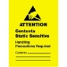 1-3/4 X 2-1/2 - Contents Static Sensitive Labels 500/Roll - DL9120