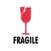 3 X 4 - Fragile Labels 500/Roll - IPM301
