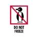 3 X 4 - Do Not Freeze Labels 500/Roll - IPM316