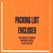 4-1/2 X 6 - Mil-Spec Packing List Enclosed Envelopes 1000/Case - JMR10