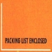 4-1/2 X 6 - Mil-Spec Packing List Enclosed Envelopes 1000/Case - JMR12