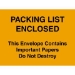 4-1/2 X 6 Important Papers Enclosed Envelopes 1000/Case - PL410