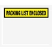 4-1/2 X 6 Packing List Enclosed Envelopes 1000/Case - PL441
