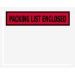 4-1/2 X 6 Packing List Enclosed Envelopes 1000/Case - PL451