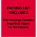 5 X 6 Misc. Documents Envelopes 1000/Case - PL485