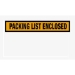5-1/2 X 10 Packing List Enclosed Envelopes 1000/Case - PL24
