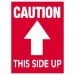 3 X 4 - Caution - This Side Up Labels 500/Roll - SCL511R