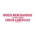 2 X 6 - Mixed Merchandise Labels 500/Roll - SCL544
