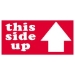 3 X 6 - This Side Up Labels 500/Roll - SCL546