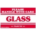 3 X 5 - Glass - Please Handle With Care Labels 500/Roll - SCL566