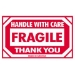 3 X 5 - Fragile - Handle With Care Labels 500/Roll - SCL576
