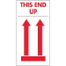 4 X 8 - This End Up Labels 500/Roll - SCL903