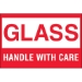 2 x 3 - Glass - Handle With Care Labels 500/Roll - DL1065