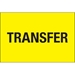 2 x 3 - Transfer (Fluorescent Yellow) Labels 500/Roll - DL1139