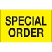 1 1/4 x 2 - Special Order (Fluorescent Yellow) Labels 500/Roll - DL1167