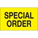 3 x 5 - Special Order (Fluorescent Yellow) Labels 500/Roll - DL1168
