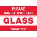 2 x 3 - Glass - Handle With Care Labels 500/Roll - DL2164