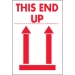 2 x 3 - This End Up Labels 500/Roll - DL5154