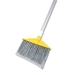 Angle Broom 1" Diameter Metal Handle, 10.5" Sweep Face, Gray 6/Cs - RC-6385
