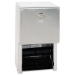 Stainless Steel 2-Roll Tissue Dispenser 6 1/4" x 6" x 11" Stainless Steel 1/Ea - BO-2888