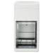 Matrix Series Two-Roll Tissue Dispenser 6 1/4" x 6 7/8" x 13 1/2" Gray 1/Ea - BO-5288