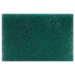 Heavy Duty Scour Pad Green 6" x 9", 20/Cs - CD-86-606